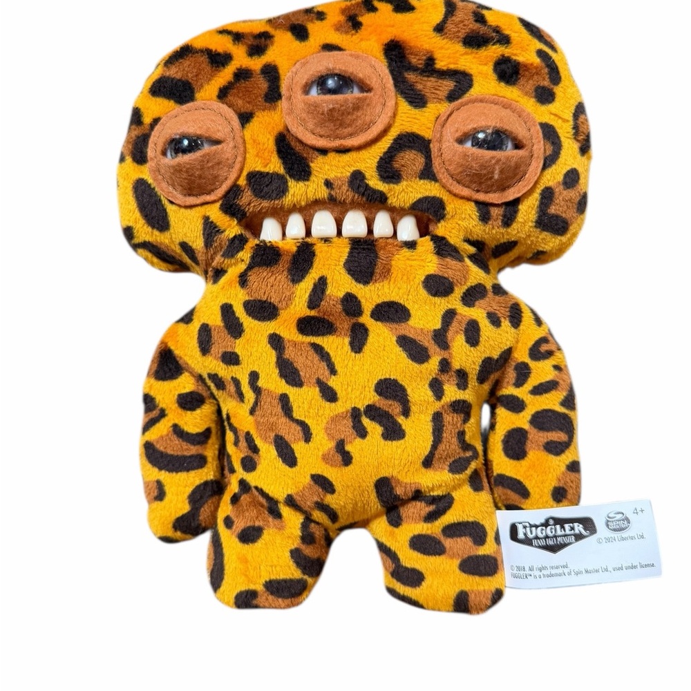 Budgie Fuggler Funny Ugly Monster Leopard Print Plushie